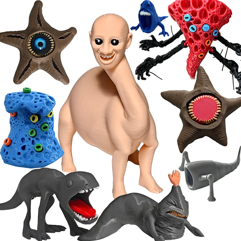 Deep Sea Monster Articulated Fidget Toy – Collectible Stress Relief Desk Creature