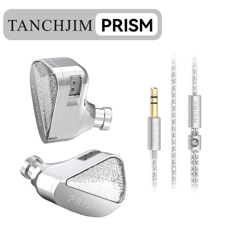 TANCHJIM Prism Flagship Hi-Fi Hybrid IEM 10mm Dynamic Dual Balanced Armature Sonion Driver Earphones 1