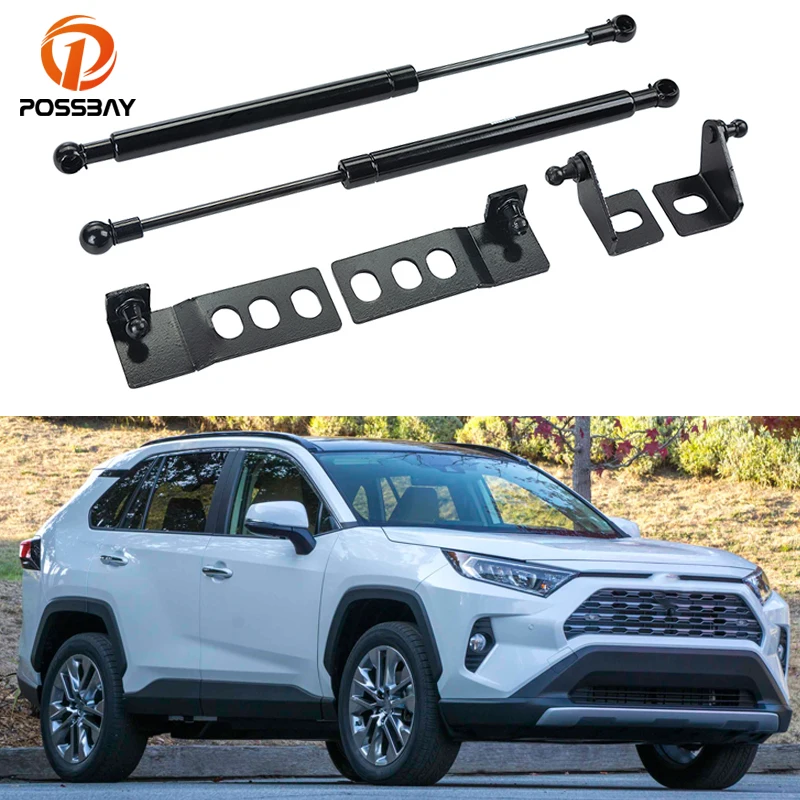 

Car Front Hood Support Shock Struts for Toyota RAV4 RAV-4 2019 2020 2021 Accessories Bonnet Modify Gas Damper Lift Strut Bars