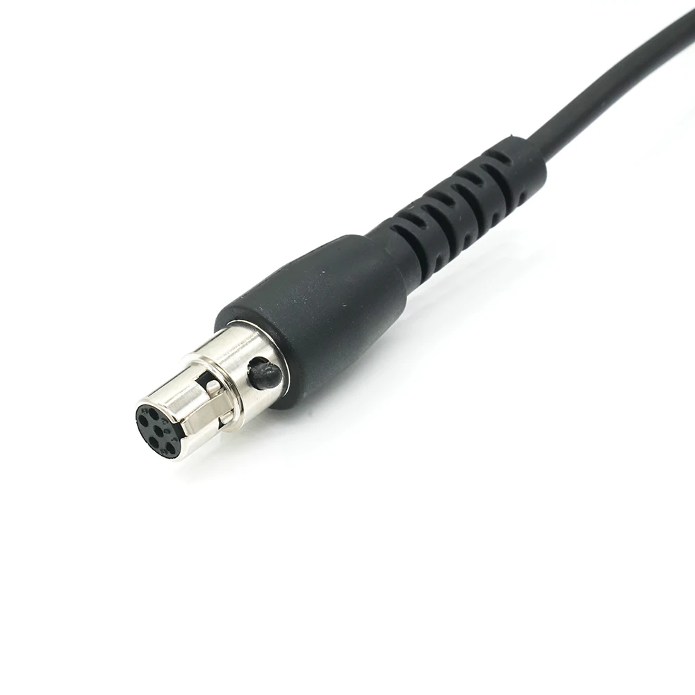 Two Way Handheld Radios And Headsets Coil Cord Cable For Kenwood Baofeng RH5R RDH HYT Relm CC-Ken Aviation Headset K Cable