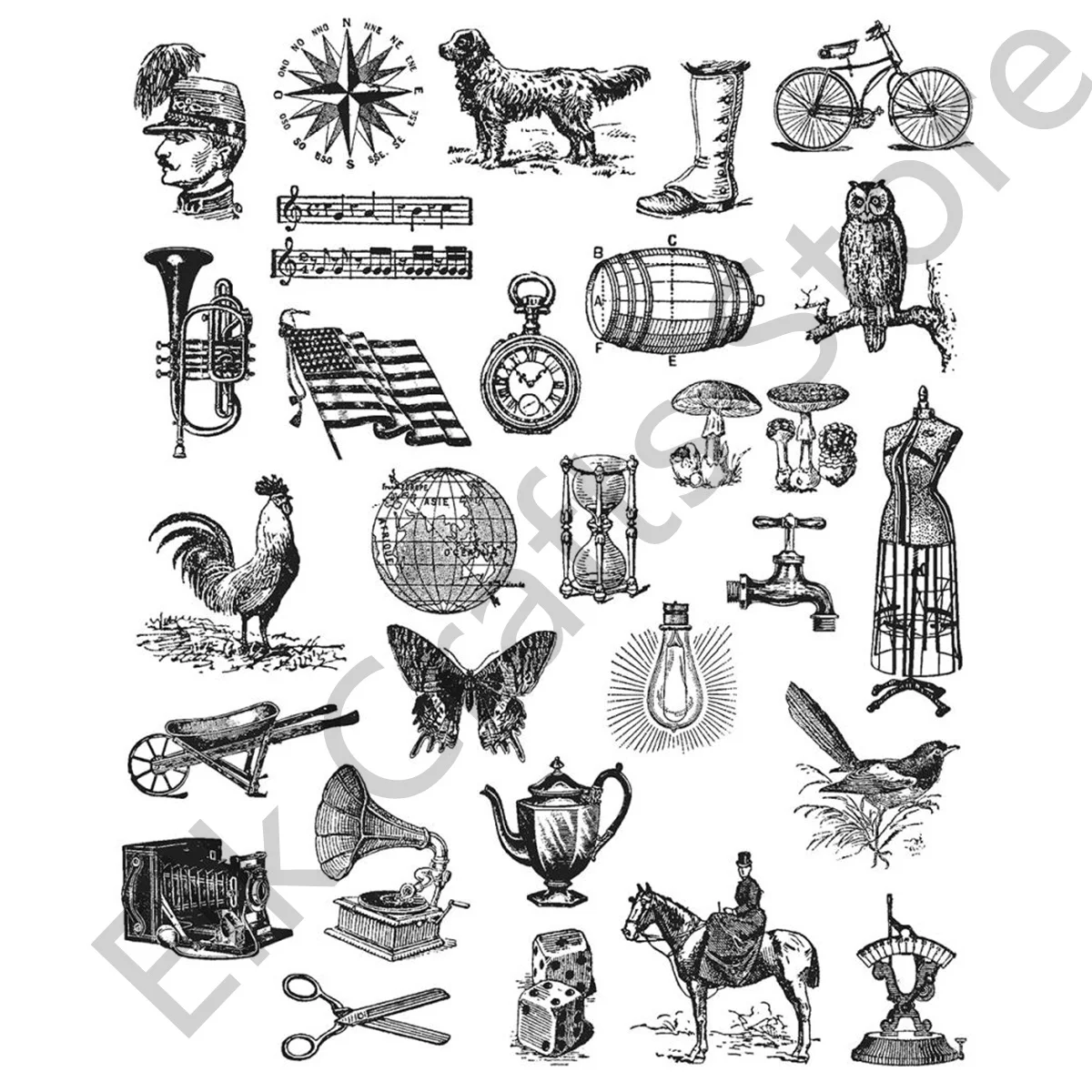 TINY THINGS 2 실리콘 스탬프 스크랩북 일기 템플릿, 수제 공예 제작 스텐실 엠보싱, 금속 절단 다이 없음, 신상