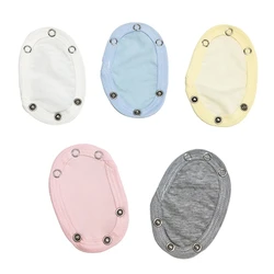 Infant Jumpsuit Lengthen Extenders 5Pcs Baby Romper Snap Button Diaper Reusable Toddler Jumpsuit Extender Diaper Sheet