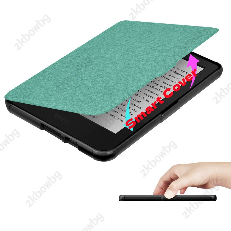 Estojo Magnético para Kobo Clara hd 2023 Lançamento N249 pu Leather E-reader Smart Cover Auto Dormir Wake up Slim Leve - Imagem 2