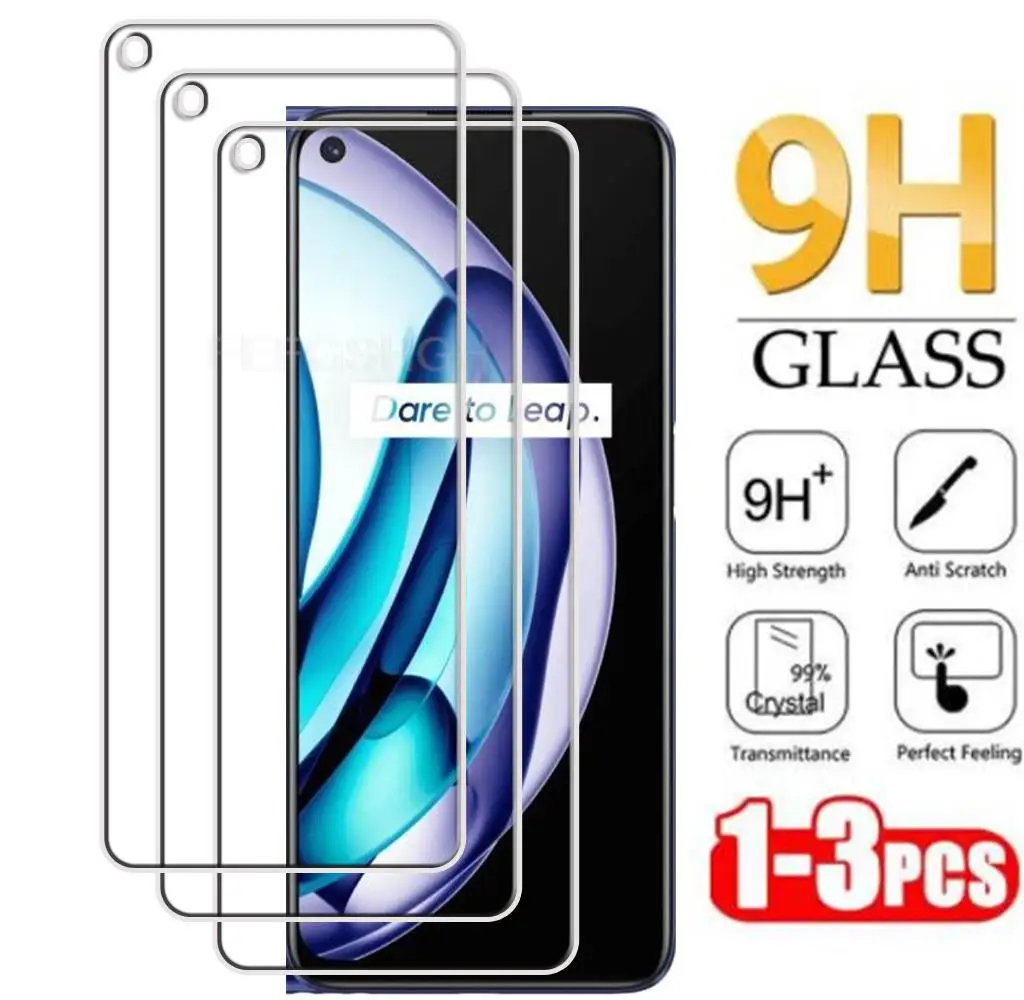 Vetro Temperato Originale Hd Per Realme 9 5G Speed Edition Q3S Q3T Rmx3461 Pellicola Protettiva Per Schermo
