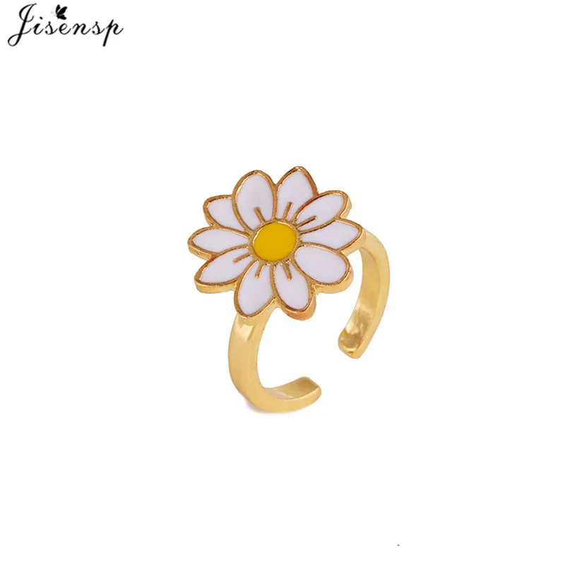 Adjustable Rotatable Butterfly & Daisy Anti-Stress Fidget Ring
