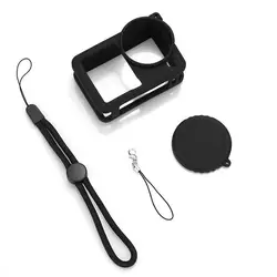 Silicone Protective Case for Action Camera Lens Cap - Drop Proof Design