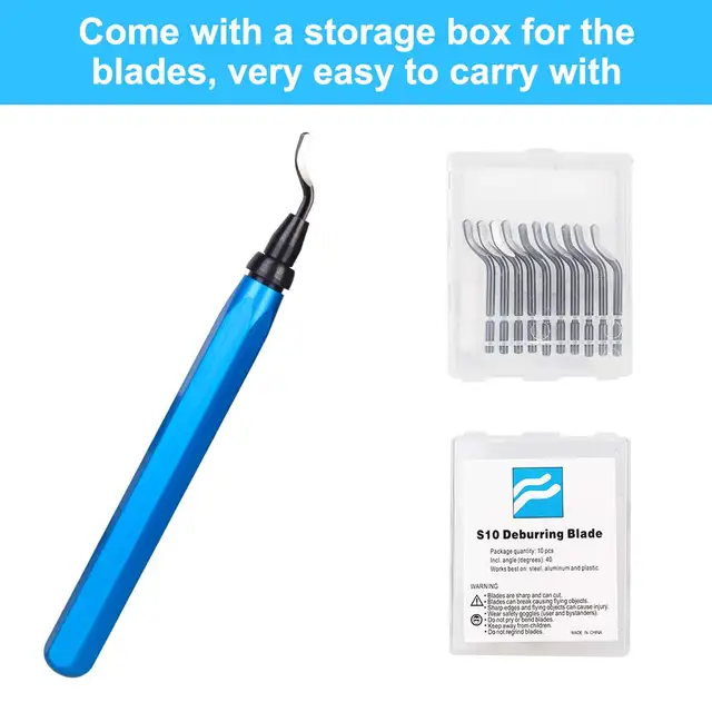 Metal Deburring Tool Starvast Hand Deburring Tool Set With 10 | INDIA