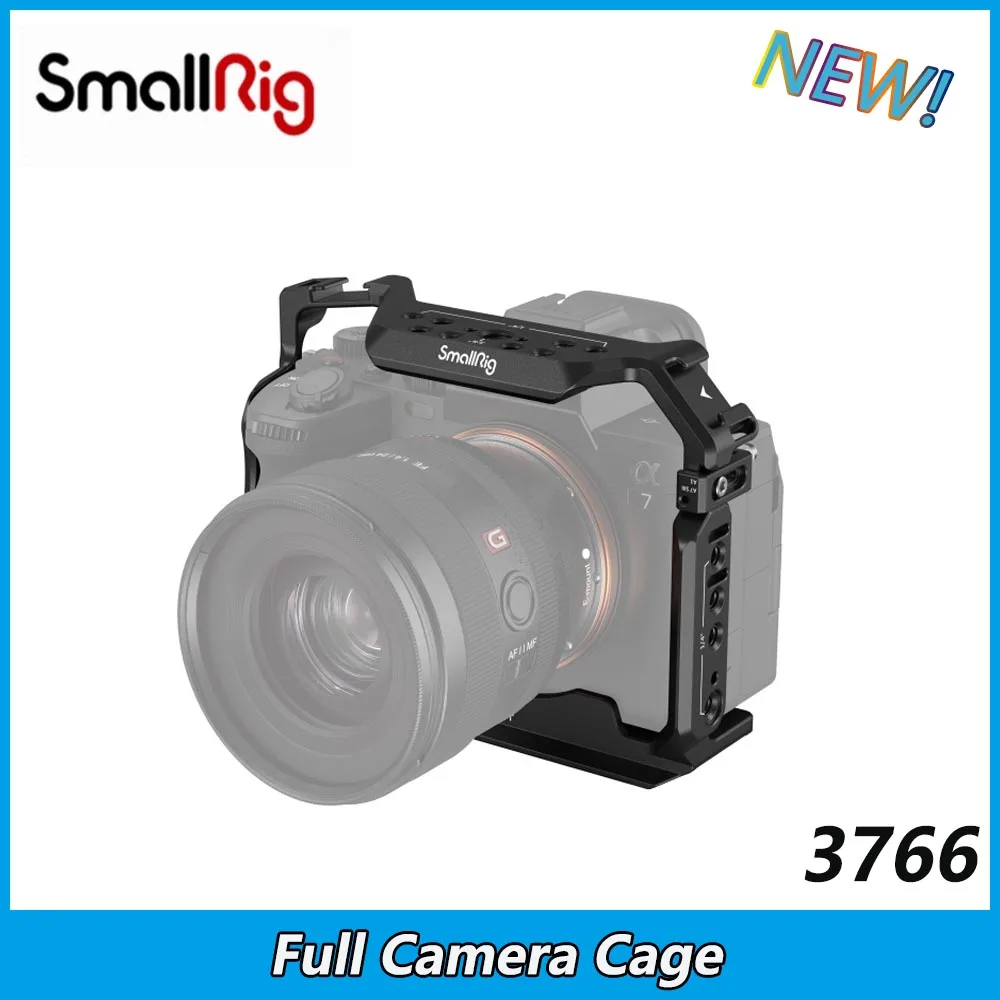 Gabbia Per Fotocamera Completa Smallrig Per Sony Alpha 7R V/Alpha 7 Iv/Alpha 7 S Iii/Alpha 1/Alpha 7R Iv Con Chiave Magnetica Integrata 3667B