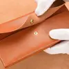 New Fashion Retro Envelope Wallets for Women PU Leather Purses Simple Solid Card Holder Phone Pouch Lady Clutch Coin Purse 4