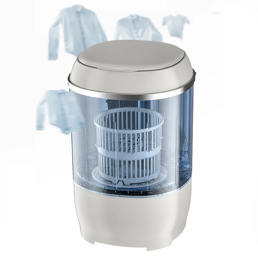 Household mini washing machine, small semi-automatic underwear washing machine, baby specific washing machine 6