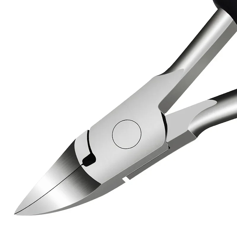Ouriner Culticle Professional Nail Clippers for Thick Nails and Ingrown Toenails Sharp Curved Blade for Men and Women
