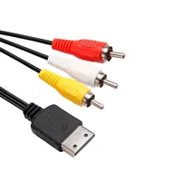 1.8M Composite AV Audio Video TV Adapter Cable for SEGA Dreamcast RCA Cord Cable De Audio - Image 2