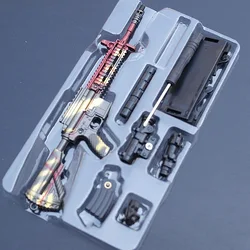 Rifle Gun Toy 20cm VSS M416 SKS AKM Alloy Weapon Model Game Anime Around Gun Ornaments Keychain Prop Decoration War Collection