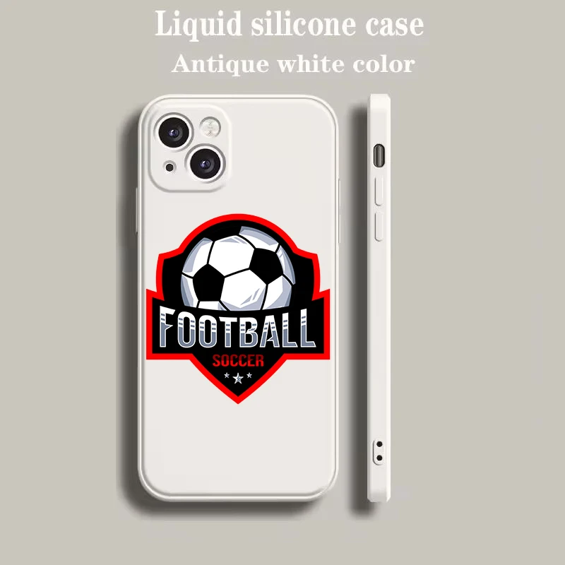 Luxury Silicone Football Phone Case - Premium Sport Design Cover