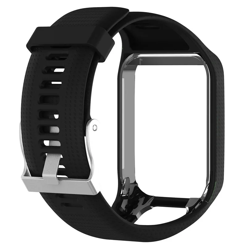 Silicone Replacement Wrist Band Strap For TomTom Spark Runner 2 3 Spark3 Cardio Music GPS Watch Bracelet For Adventunrer Golfer2 