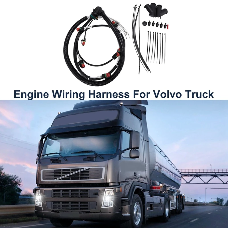 Truck Cable Harness Injector Engine Wiring For Volvo Truck Parts 22347607 21822967