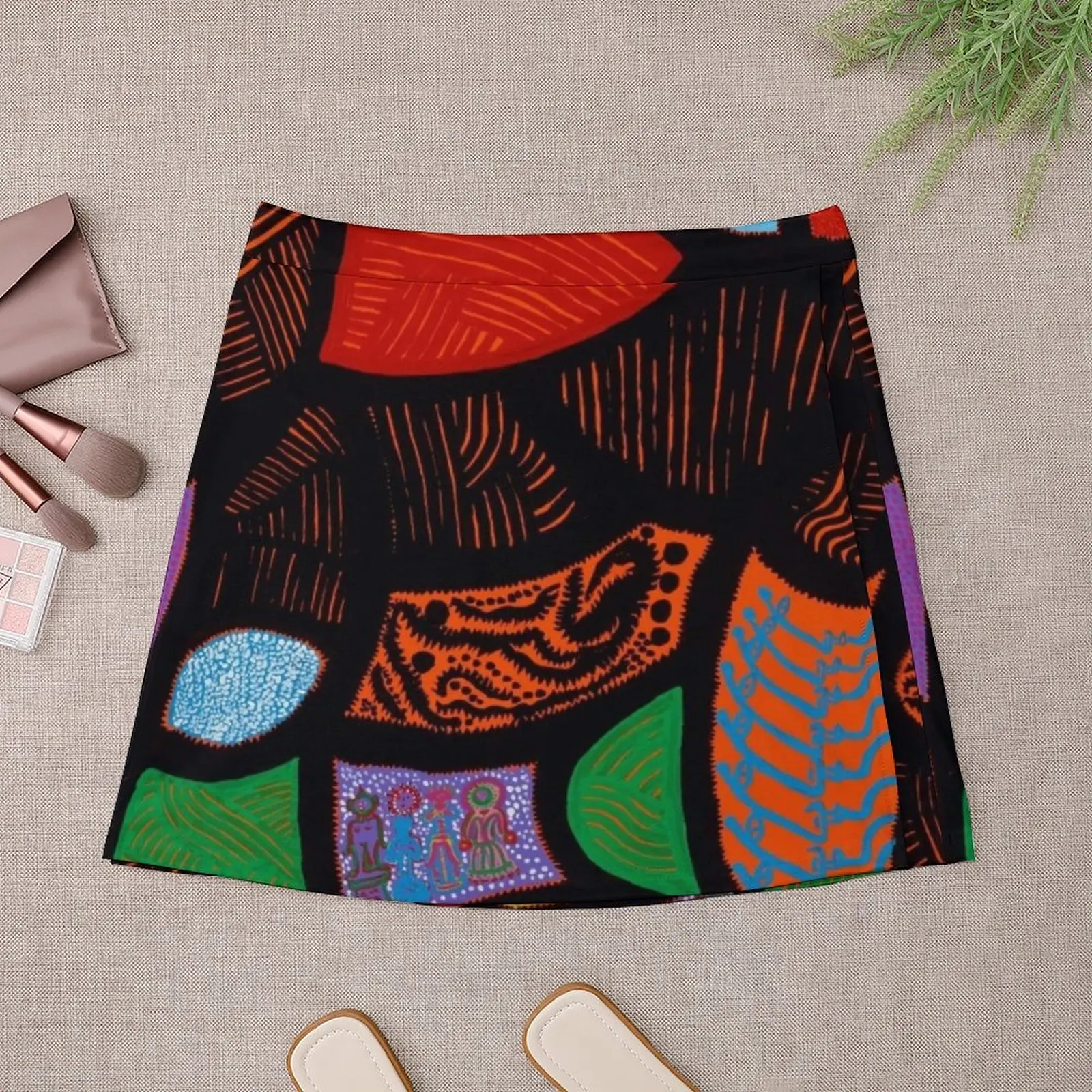 yayoi kusama artist Mini Skirt skirt women Skort for women