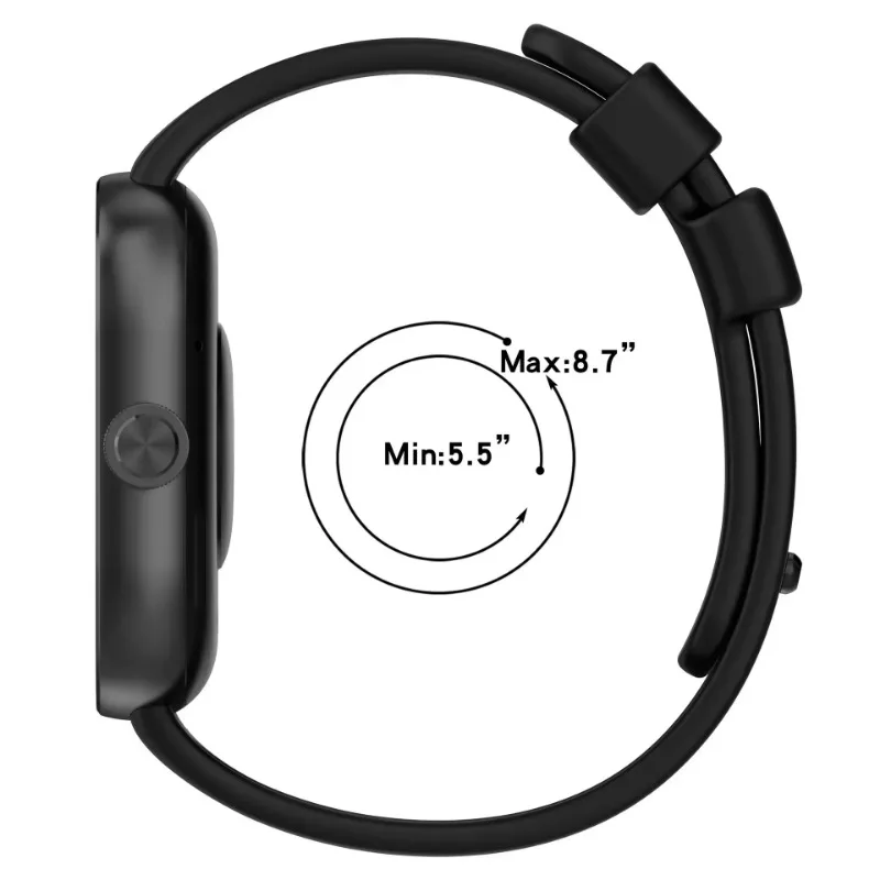 Silicone Replacement Strap - Premium Wristband Bracelet Accessory