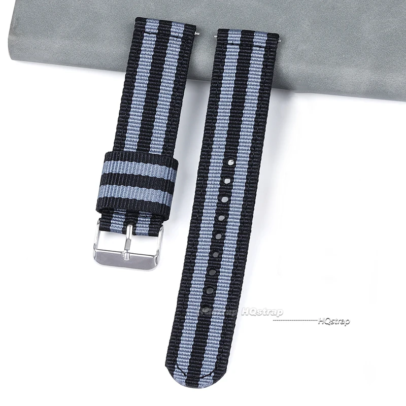 Universal Nylon Quick Release Watch Strap – Durable Replacement Band for All Watch Styles, Unisex Design