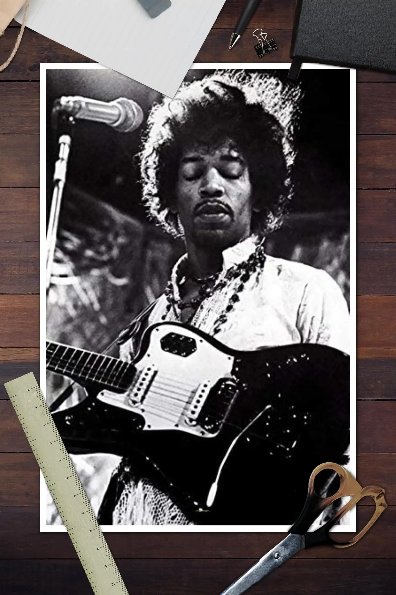 Jimi Hendrix Live on Stage Poster, Canvas Art, Wall Picture Print, Modern  Family Bedroom Decor, cartazes - AliExpress, image size:1333x2000