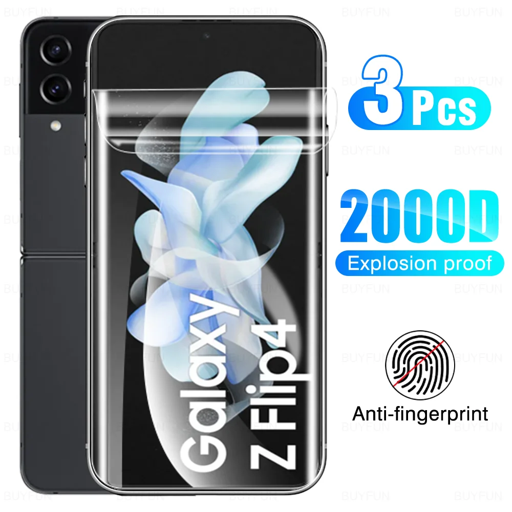 Pellicola Salvaschermo 3 Pezzi Non In Vetro Per Samsung Galaxy Z Flip 3 4 Flip3 Flip4 S20 S21 Fe S22 Plus S23 Ultra S10 S10E Pellicola Idrogel