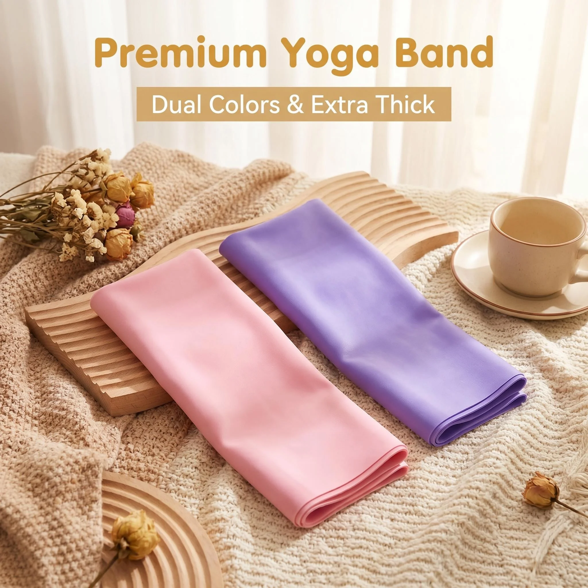 Multifunctional High-Elastic Yoga & Pilates Resistance Bands