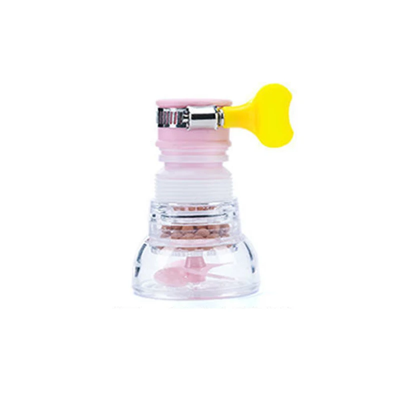 thumbnail image 1 of Grifo universal giratorio de 360 grados, economizador de agua, cabezal de ducha, adaptador de boquilla para grifo de cocina, accesorios para fregadero, 1 of 5
