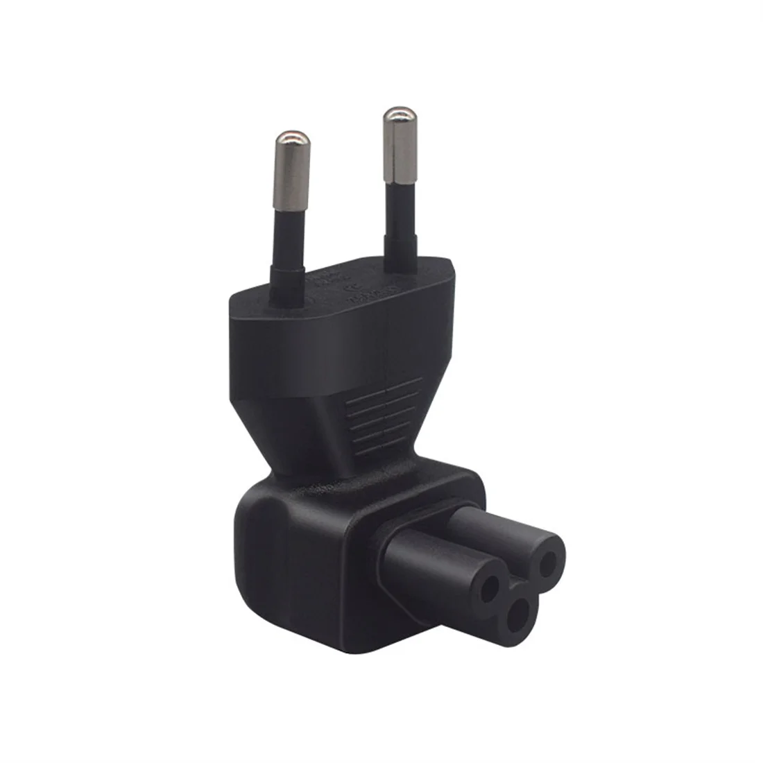 JORINDO EU TO IEC320 C5 Power conversion plug European 2 Pin Male to IEC 320 C5 Right Angle Power adapter plug adapter ac adapter