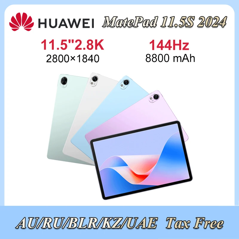 HUAWEI 2024 MatePad 11.5S WiFi Tablet 144Hz 2.8K 11.5-inch 8GB