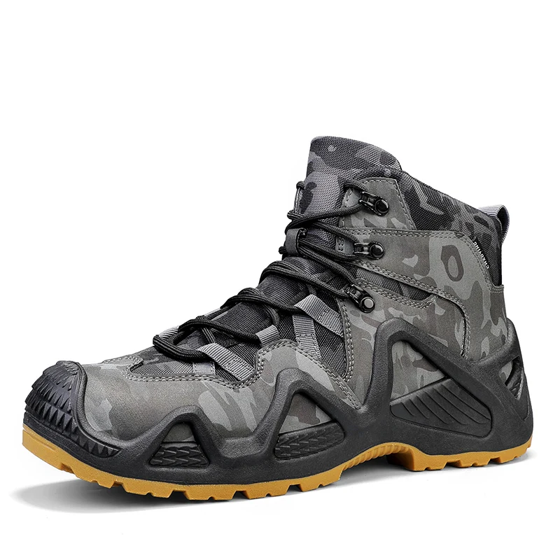 Outdoor Herren Wanderschuhe Turnschuhe Männer Jagd Trekking Camping Bergsteigen Winter Arbeitsstiefel Leichte Atmungsaktive Kletterschuhe – Detail 6
