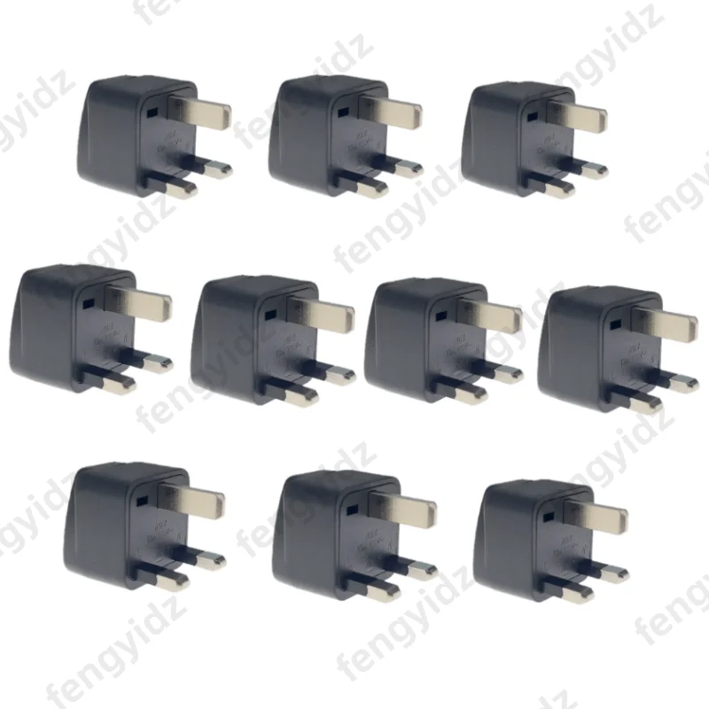 Universal Travel Adapter for UK Power Socket, Compatible with EU, US, AU, and More