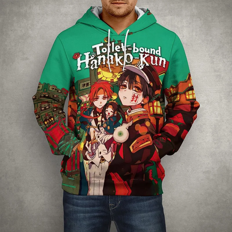 

Anime Toilet Bound Hanako Kun Hoodies Men Women Sweatshirts 3D Print Pullover Casual Long Sleeve Cool Cartoon Fashion Coat