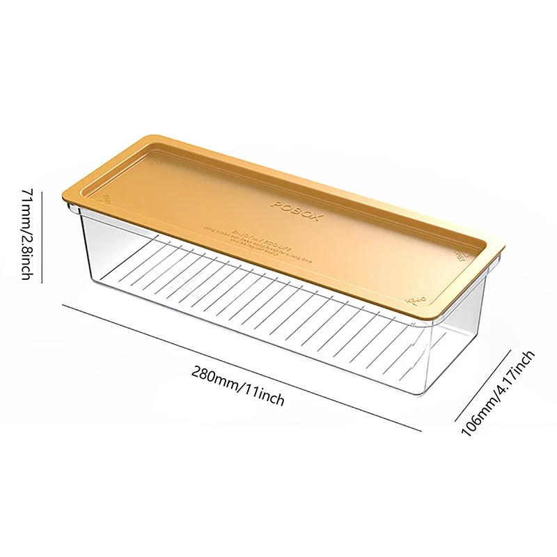 Kitchen Noodle Spaghetti Container Household Cereal Preservation Storage Box With Cover Spaghetti Box Kitchen Food Container 6