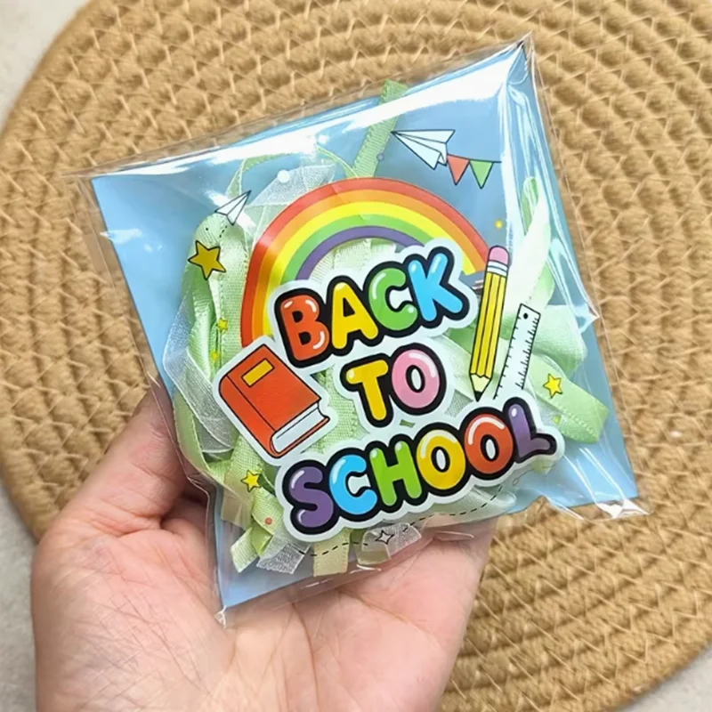 100PCS Back-to-school Season Party Gift Packaging Bag, Celebration Event