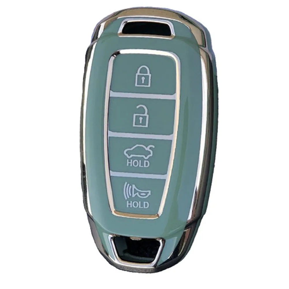 Tpu Remote Flip Key Fob Cover Case Per Hyundai Palisade La Festa Ix35 Elantra Remote Control Flip Key Parts