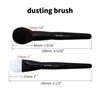 2PCS Gundam Model Cleaning Brush Kit Fiber Hard and Soft Bristle Anti Static Dusting Brush with Wooden Handle for Hobby Crafts 5