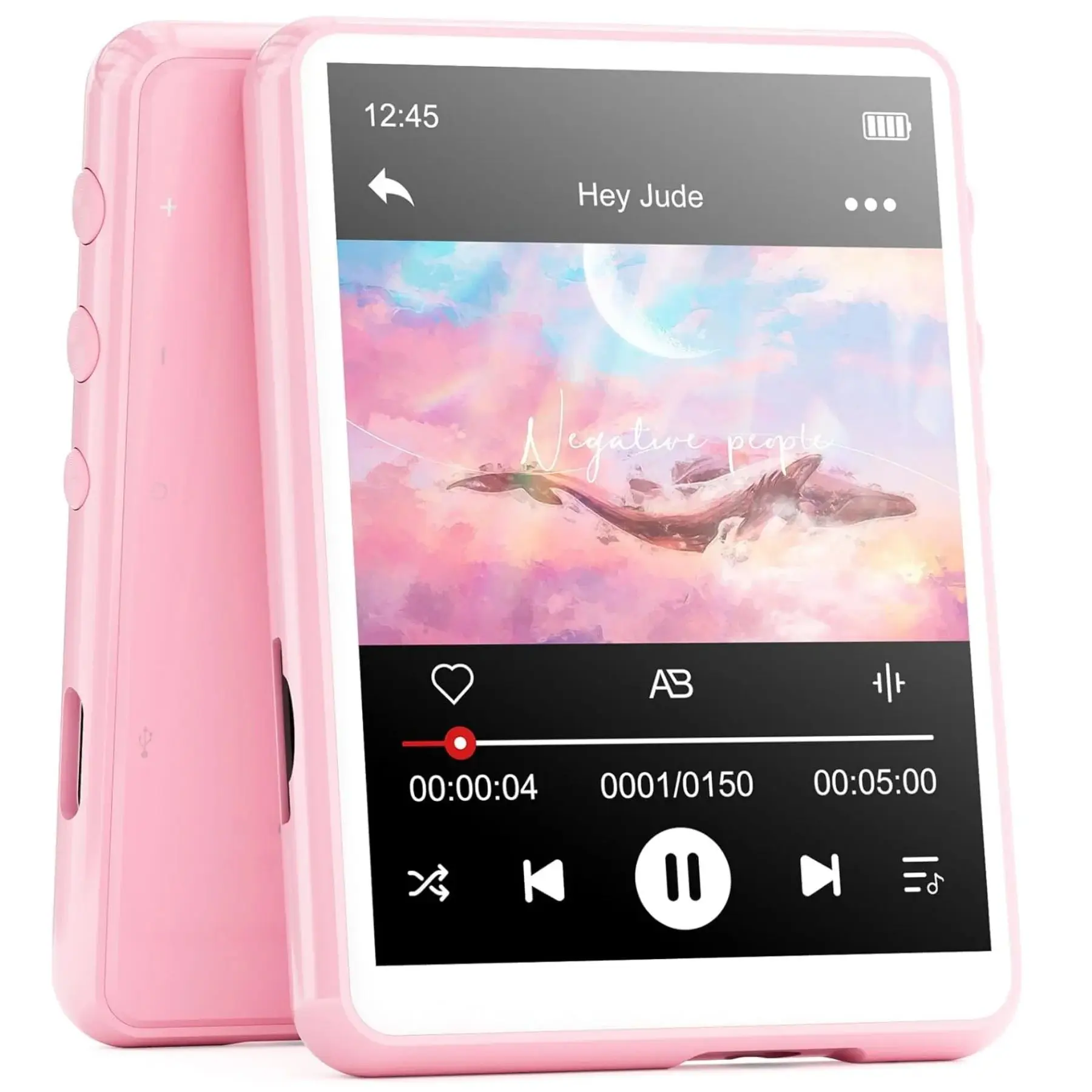 MECHEN 32 GB MP3-speler met bluetooth, 1,8 inch TFT-kleurenscherm, hifi
