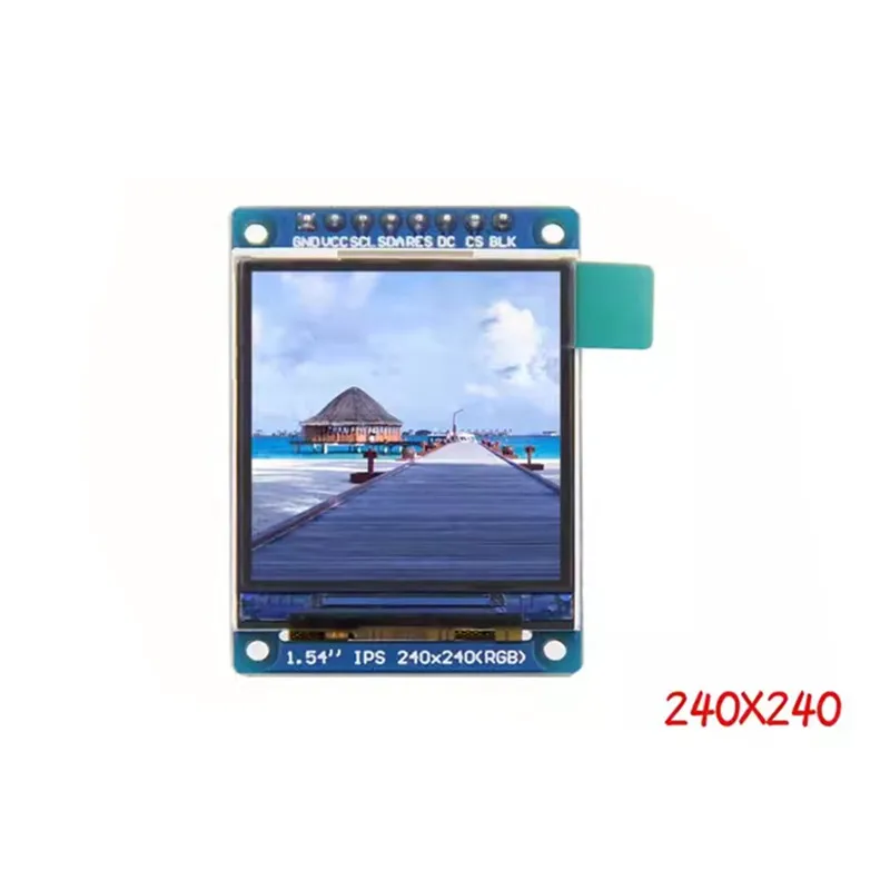 LCD Display Module New 1.54 inch IPS full viewing Angle TFT display LCD screen color screen module SPI serial port HD 240x240