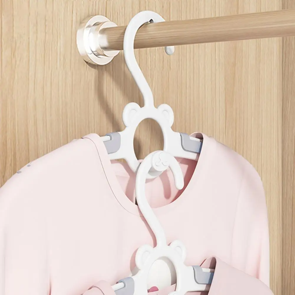Baby Kids Children's Velvet Flocking Pants Coat Clothes Hangers Stand  Closet Magic Hangers Organizer Non-Slip Clothing Rack Hook - AliExpress