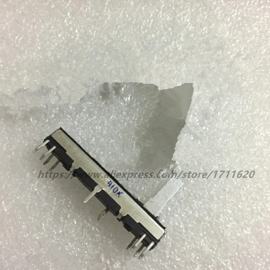 1PCS Slide Potentiometer fader 10Kb x 2 Slide Volume For Korg and Roland Keyboard