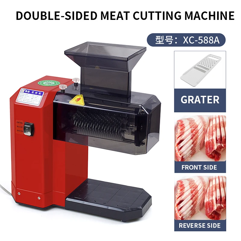 Electric Meat Tenderizer Commercial Pork Chop Tenderizer Machine 220V Steak Beef Fresh Meat Tenderizing Softer Machine 2