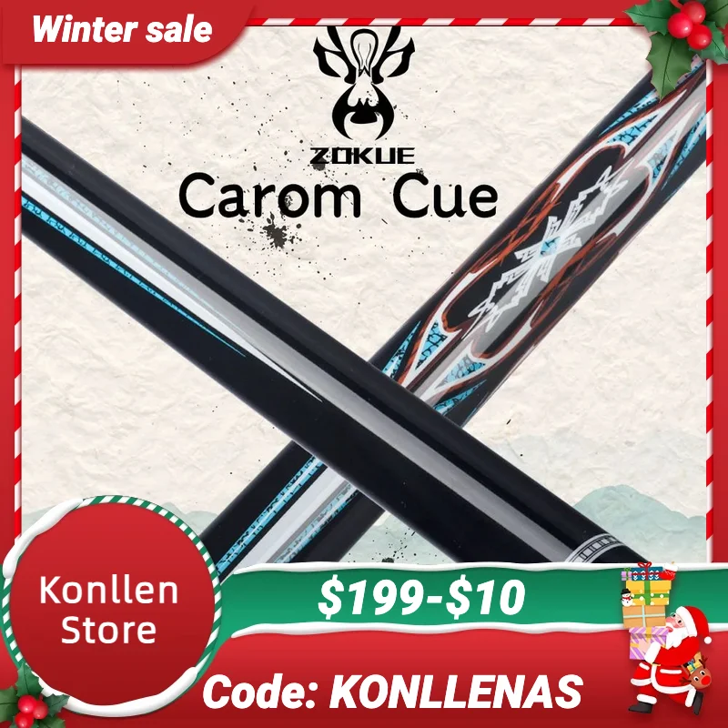 Zokue Stecca Da Biliardo Coreana 3 Cushion Cue Carom Cue Taper 12Mm Sky-Fay Tip 142 Cm Hard Maple Shaft Libre Stecca Fit Extension