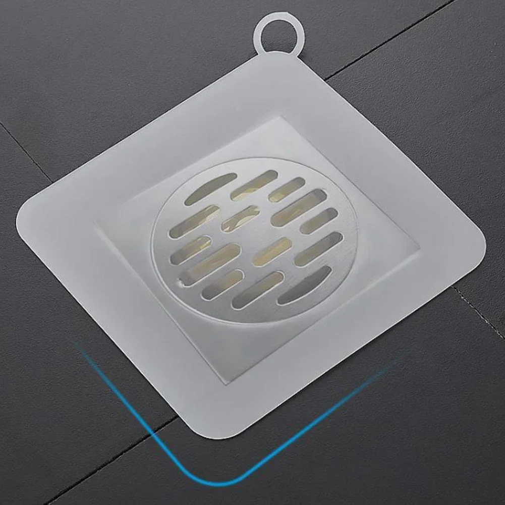 Silicone Floor Drain Anti-smell Cover Sewer Sink Smell Removal Sealing Drain Cover Kitchen Bathroom Home Insect-proof Seal Cover 2