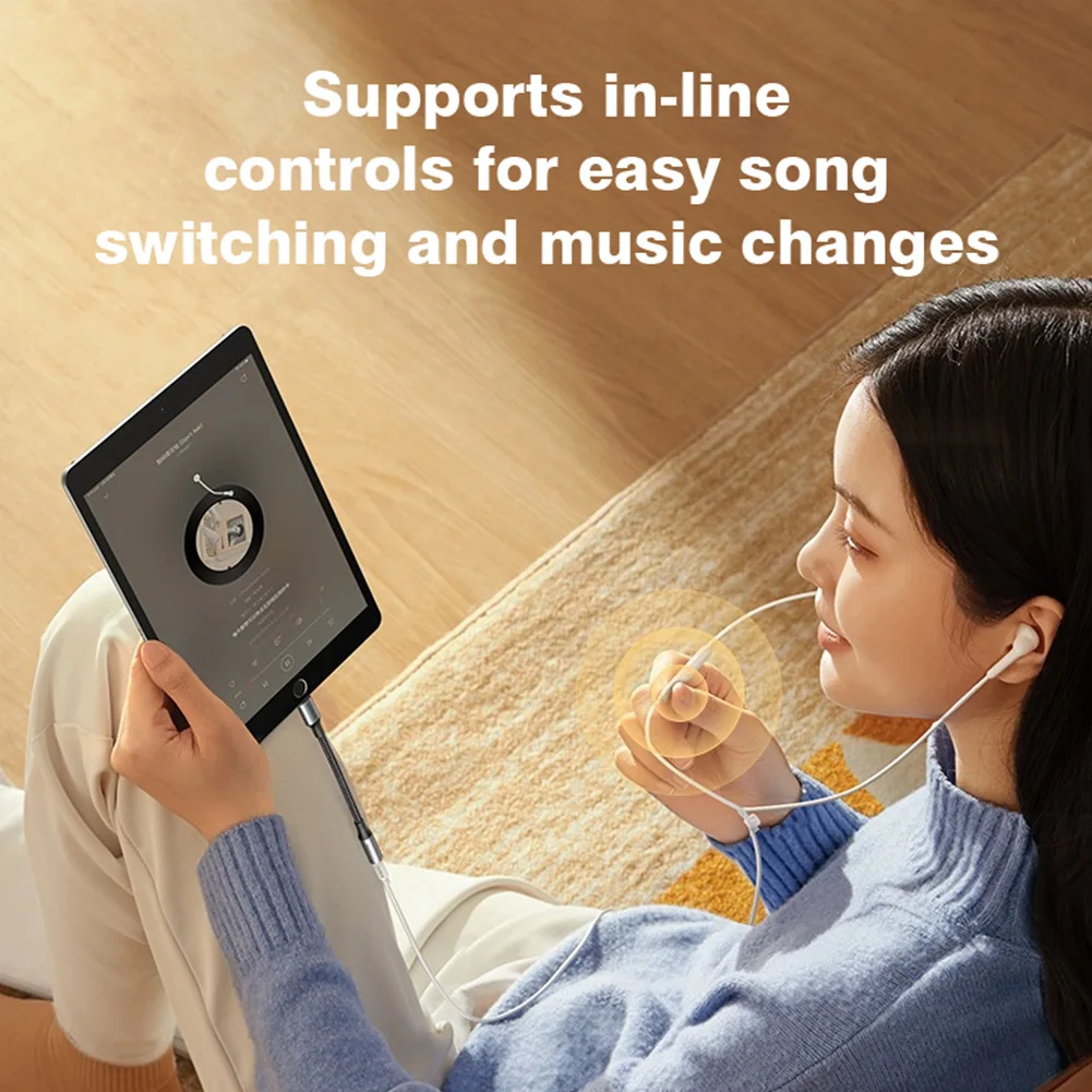 Universal Lightning to 3.5mm Audio Jack Adapter - Headphone and Aux Dongle