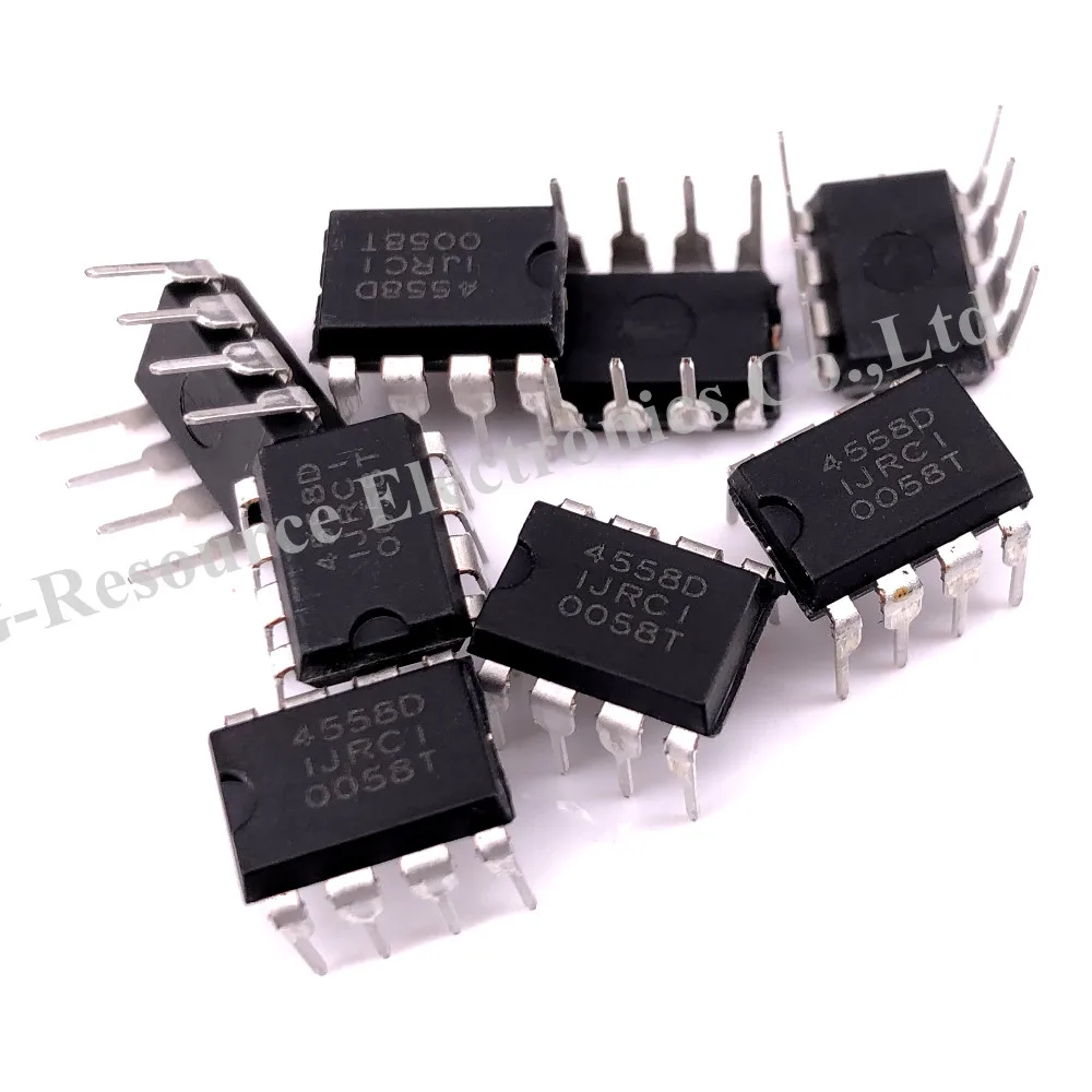 

(50 шт.) JRC4558D DIP-8 операционный усилитель JRC 4558D DIP