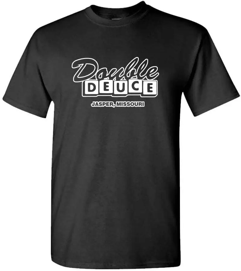 

The Goozler Double Deuce Jasper Missouri - Road Swayze - Mens Cotton T-Shirt