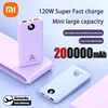 Xiaomi 120W Power Bank 200000mAh Super Fast Charging Large-capacity Portable Endurance Digital Display Powerbank For Android IOS 5