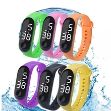 

Kids Watch Led Electronic Bracelet Watch Student Sports Waterproof Watch for Boy Girl Christmas Gift Reloj Mujer