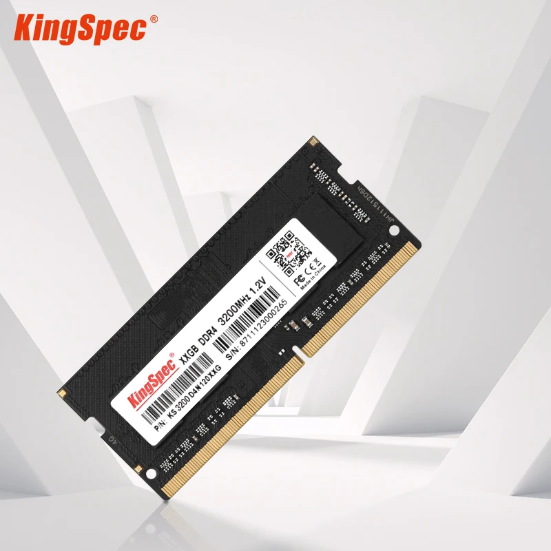 Kingspec Memoria Ram Ddr4 4Gb 8Gb 16Gb 3200Mhz 2666 3200 Ram Per Laptop Notebook Memoria Ram Ddr4 1.2V Laptop Ram