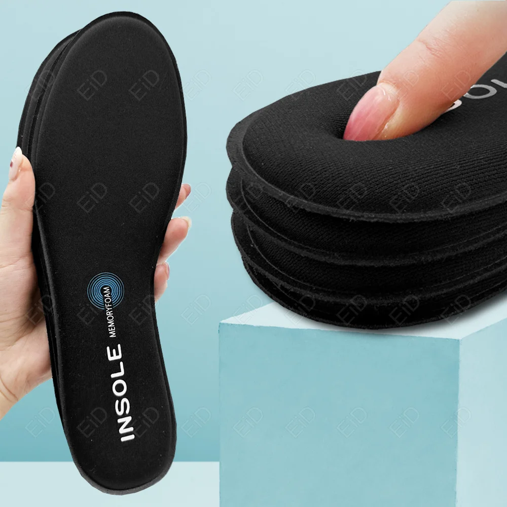 EiD Memory Foam Sport-Einlegesohlen, superweich, hohe Elastizität, Schuhpolster, Anti-Schmerz-Deodorant-Kissen, Fußgewölbeunterstützung, Laufsohle, Unisex – Detail 4